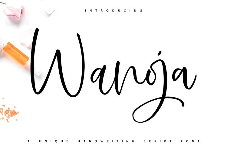 Wanoja Script Font