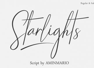 Starlights Handwritten Font