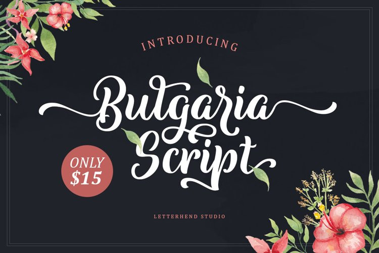 Bulgaria Calligraphy Font