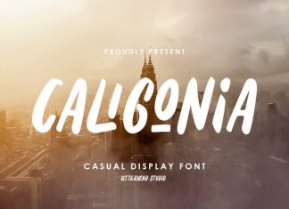 Caligonia Display Font