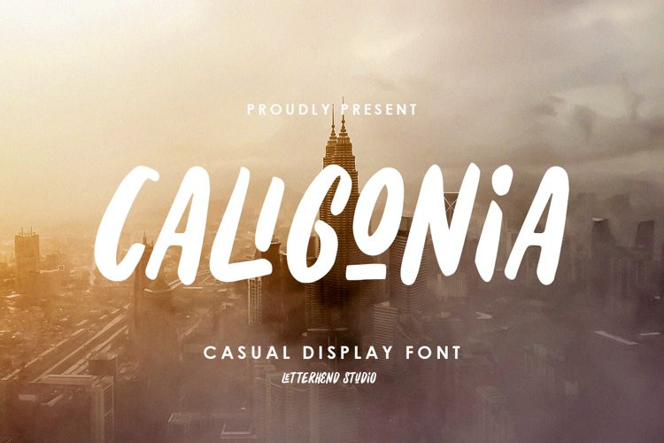 Caligonia Display Font