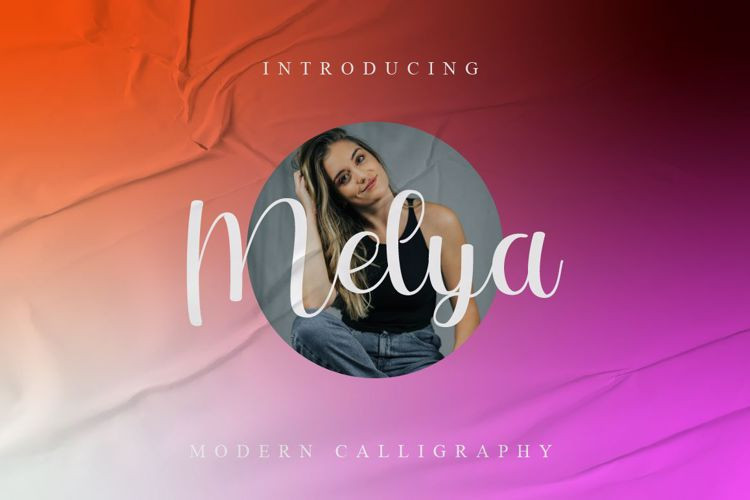 Melya Script Font