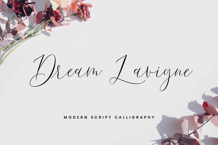 Dream Lavigne Script Font