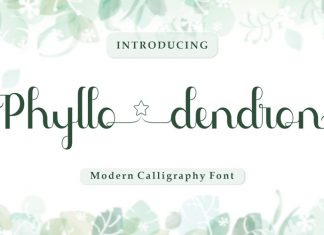 Phyllodendron Script Font