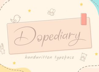 Dopediary Script Font