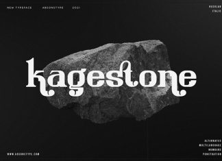 Kagestone Display Font