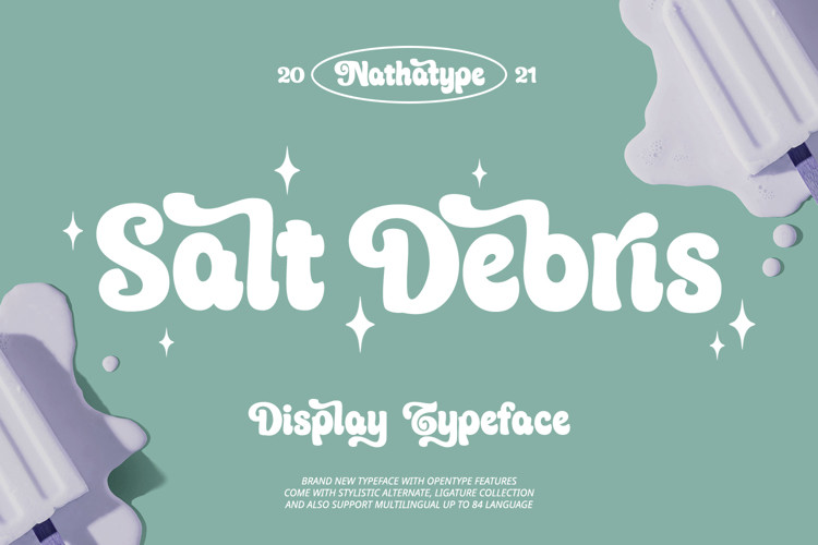 Salt Debris Script Font