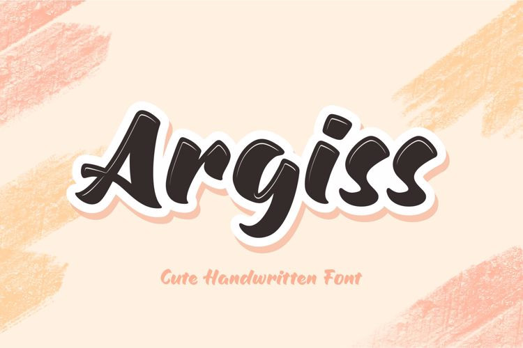 Argiss Brush Font