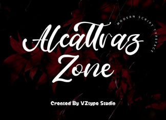 Alcattraz Zone Script Font