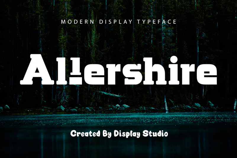 Allershire Display Font
