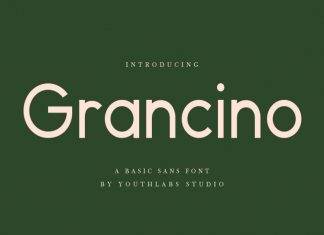 Grancino Sans Serif Font