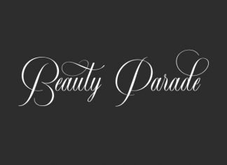 Beauty Parade Calligraphy Font