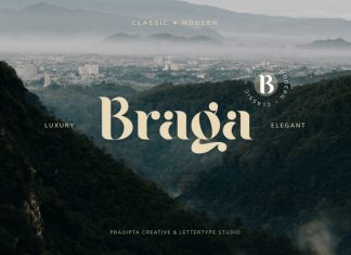Braga Serif Font