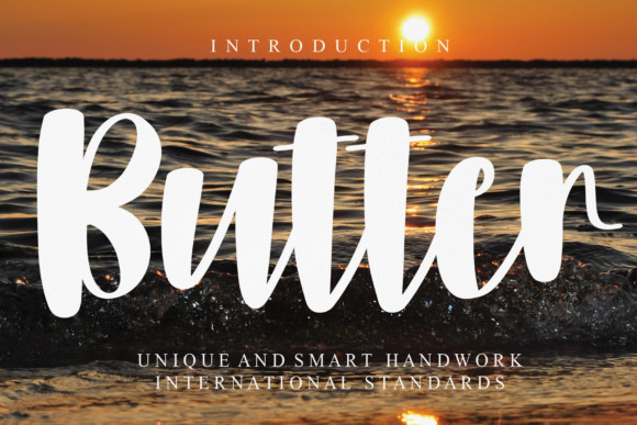 Butter Script Font