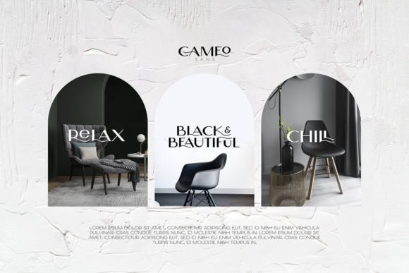 Cameo Sans Serif Font