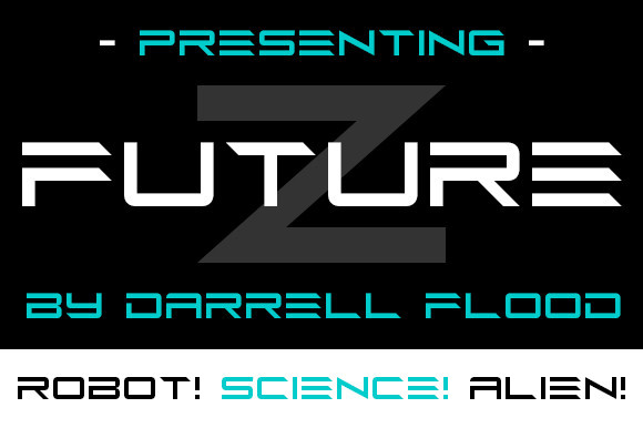 Future Z Display Font