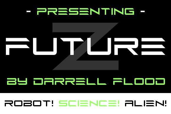 Future Z Display Font