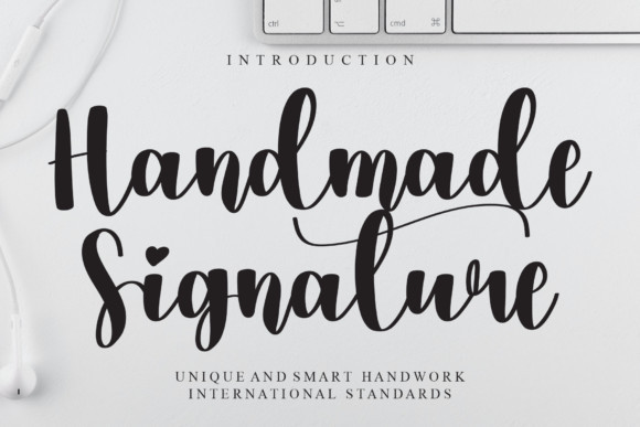 Handmade Signature Script Font