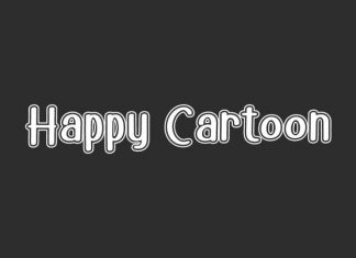 Happy Cartoon Display Font