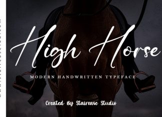 High Horse Font