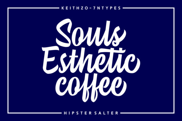 Hipster Salter Script Font