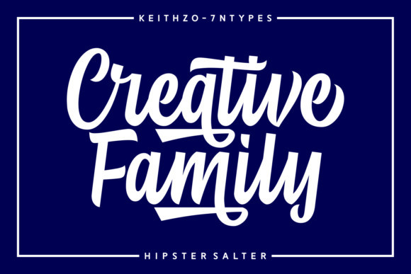 Hipster Salter Script Font