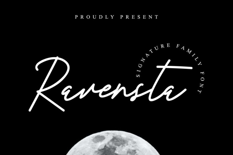 Ravensta Script Font