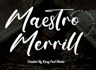 Maestro Merrill Script Font