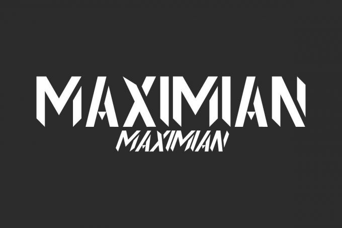 Maximian Display Font