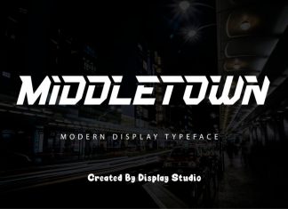 Middletown Display Font