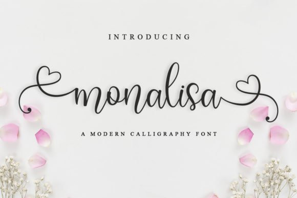 Monalisa Calligraphy Font