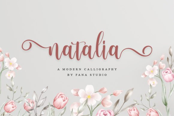 Natalia Calligraphy Font