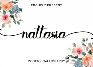 Nattasia Script Font