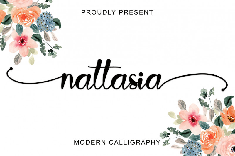 Nattasia Script Font