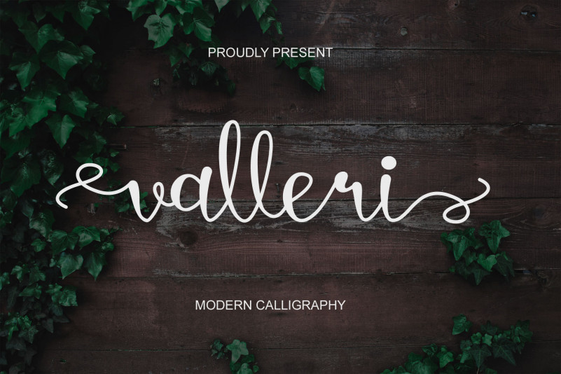 Valleri Script Font