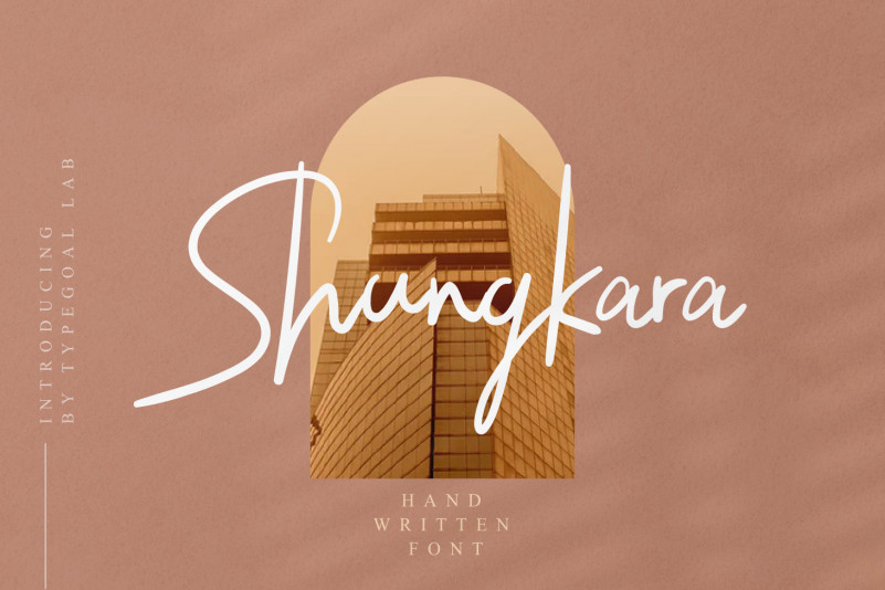 Shungkara Handwritten Font