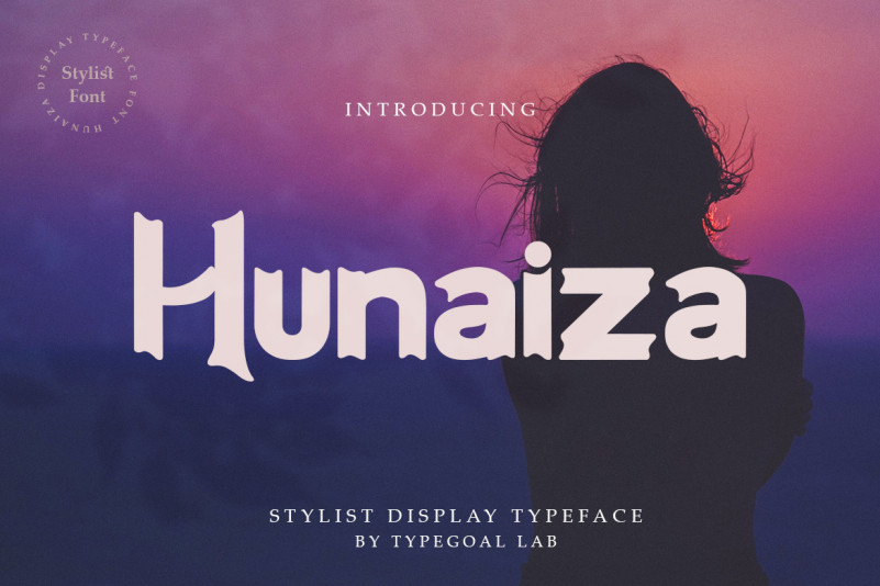 Hunaiza Display Font