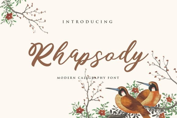 Rhapsody Script Font