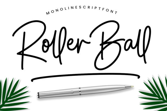 Roller Ball Handwritten Font