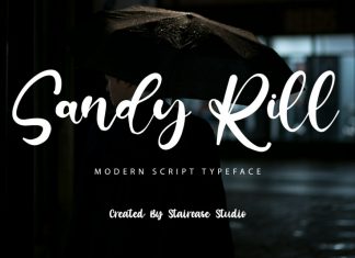 Sandy Rill Script Font