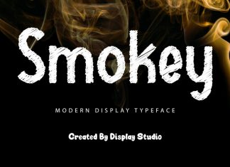 Smokey Display Font