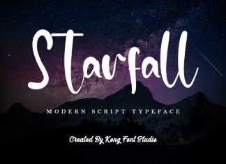 Starfall Script Font