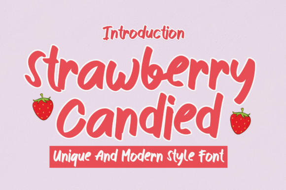 Strawberry Candied Script Font