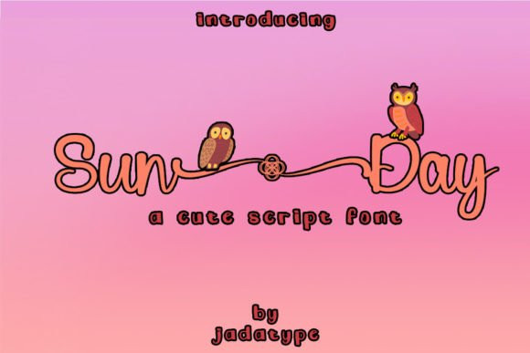 Sun Day Script Font