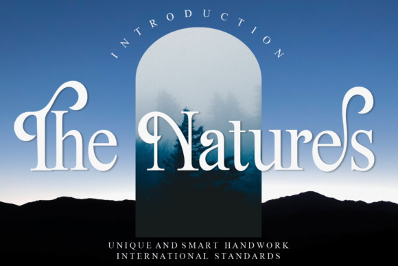 The Natures Serif Font