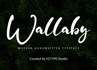 Wallaby Script Font