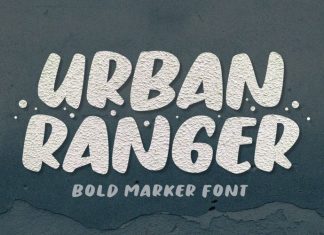 Urban Ranger Brush Font