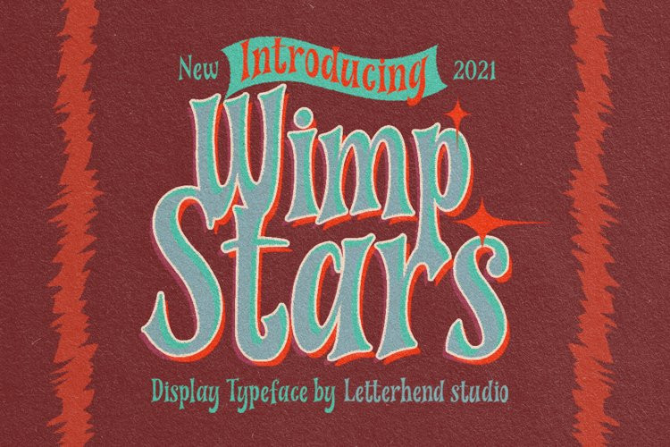 Wimp Stars Display Font