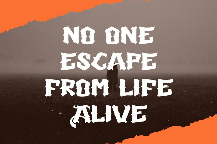 Alive Display Font