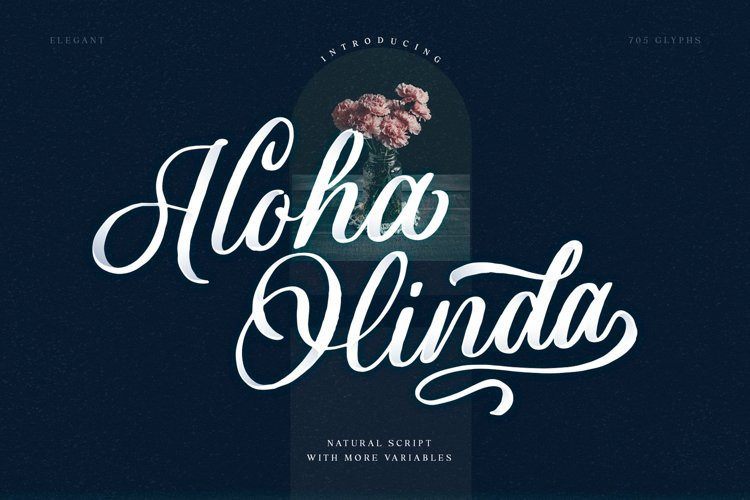 Aloha Olinda Script Font